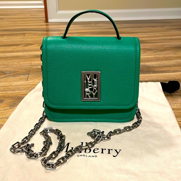 Mulberry Handbags - Mulberry Square Sadie Bag in Lawn Green
